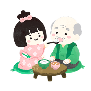 とおの松寿会スタッフ:座敷童さん